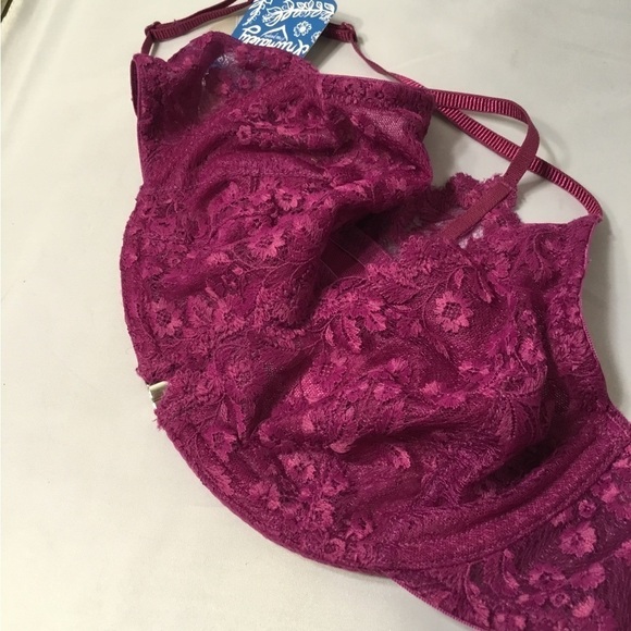 Free PEOPLE NWT APHRODITE UNDERWIRE BRA SIZE LARGE (SEE CHART SIZE) - Picture 3 of 5